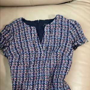 Ann Taylor Midnight Blue Petite Dress